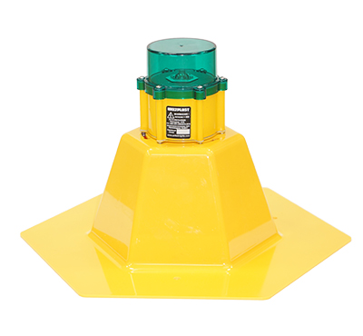 Pyramid for TLOF/FATO light